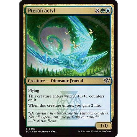 Pterafractyl (SOS-215) - Secrets of Strixhaven