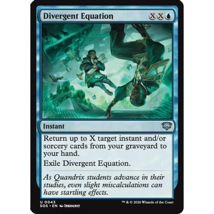Divergent Equation (SOS-043) - Secrets of Strixhaven Foil