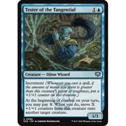 Tester of the Tangential (SOS-069) - Secrets of Strixhaven Foil