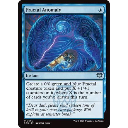 Fractal Anomaly (SOS-050) - Secrets of Strixhaven