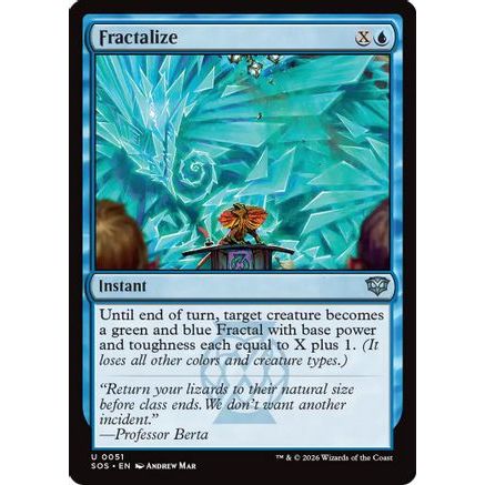 Fractalize (SOS-051) - Secrets of Strixhaven