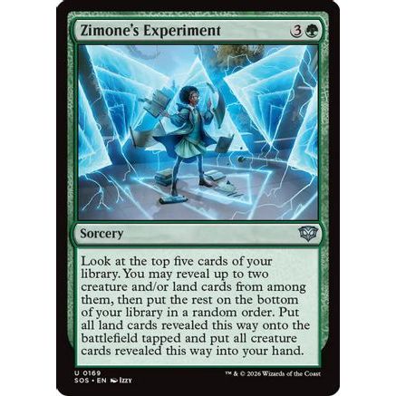 Zimone's Experiment (SOS-169) - Secrets of Strixhaven Foil