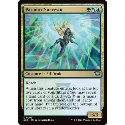Paradox Surveyor (SOS-208) - Secrets of Strixhaven Foil