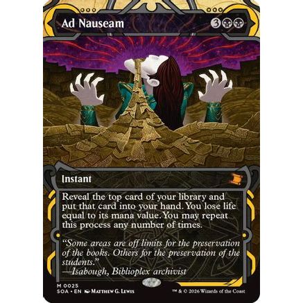 Ad Nauseam (SOA-025) - Secrets of Strixhaven: Mystical Archive