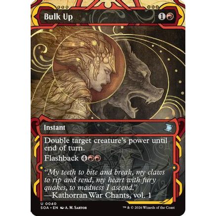 Bulk Up (SOA-040) - Secrets of Strixhaven: Mystical Archive Foil