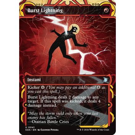 Burst Lightning (SOA-041) - Secrets of Strixhaven: Mystical Archive