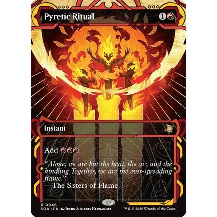 Pyretic Ritual (SOA-046) - Secrets of Strixhaven: Mystical Archive