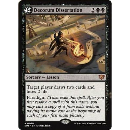 Decorum Dissertation (SOS-078) - Secrets of Strixhaven