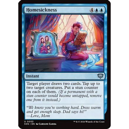 Homesickness (SOS-053) - Secrets of Strixhaven Foil