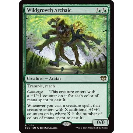 Wildgrowth Archaic (SOS-168) - Secrets of Strixhaven