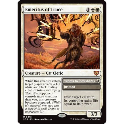 Emeritus of Truce (SOS-013) - Secrets of Strixhaven Foil