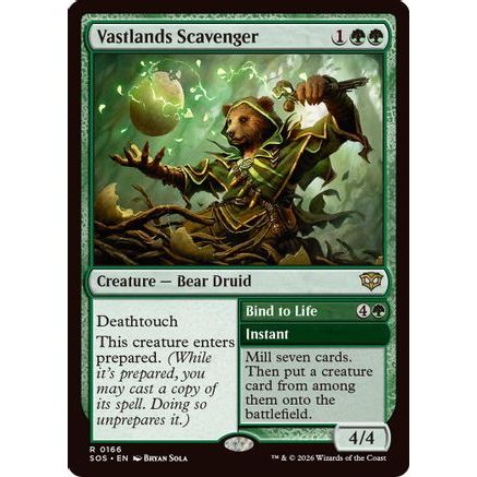 Vastlands Scavenger (SOS-166) - Secrets of Strixhaven Foil