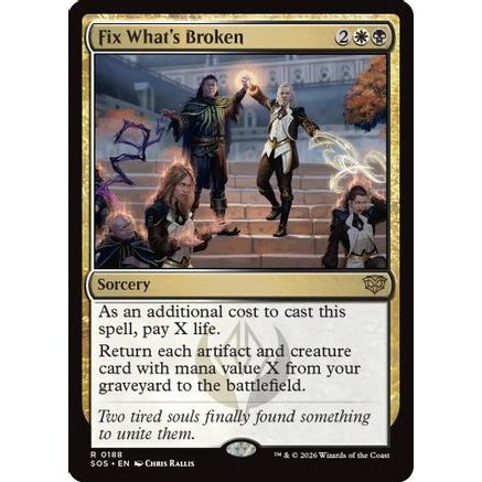 Fix What's Broken (SOS-188) - Secrets of Strixhaven