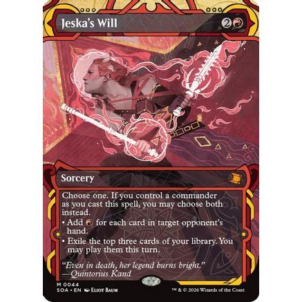 Jeska's Will (SOA-044) - Secrets of Strixhaven: Mystical Archive