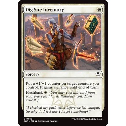 Dig Site Inventory (SOS-010) - Secrets of Strixhaven