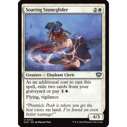 Soaring Stoneglider (SOS-032) - Secrets of Strixhaven