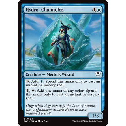 Hydro-Channeler (SOS-054) - Secrets of Strixhaven