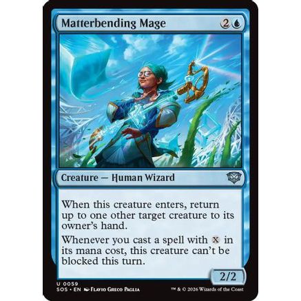 Matterbending Mage (SOS-059) - Secrets of Strixhaven