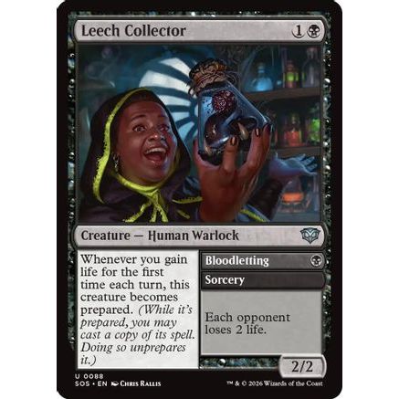 Leech Collector (SOS-088) - Secrets of Strixhaven