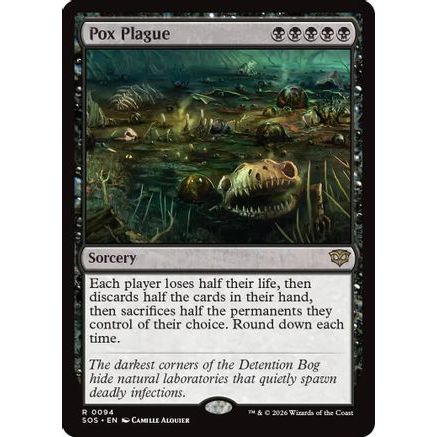 Pox Plague (SOS-094) - Secrets of Strixhaven Foil