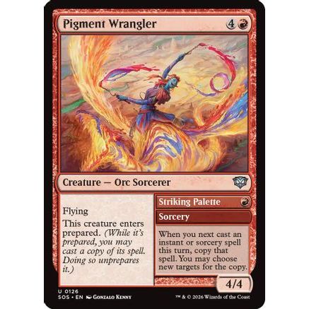 Pigment Wrangler (SOS-126) - Secrets of Strixhaven