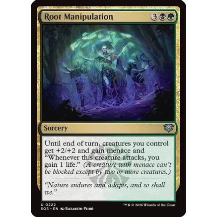 Root Manipulation (SOS-222) - Secrets of Strixhaven Foil