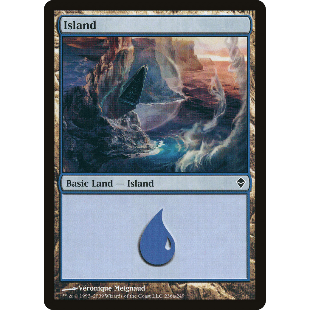 Island (236a) (ZEN-236A) - Zendikar