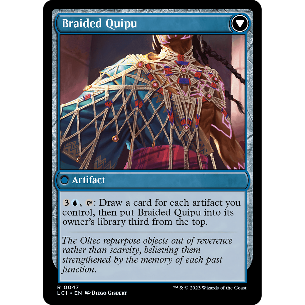 Braided Net // Braided Quipu (LCI-047) - The Lost Caverns of Ixalan