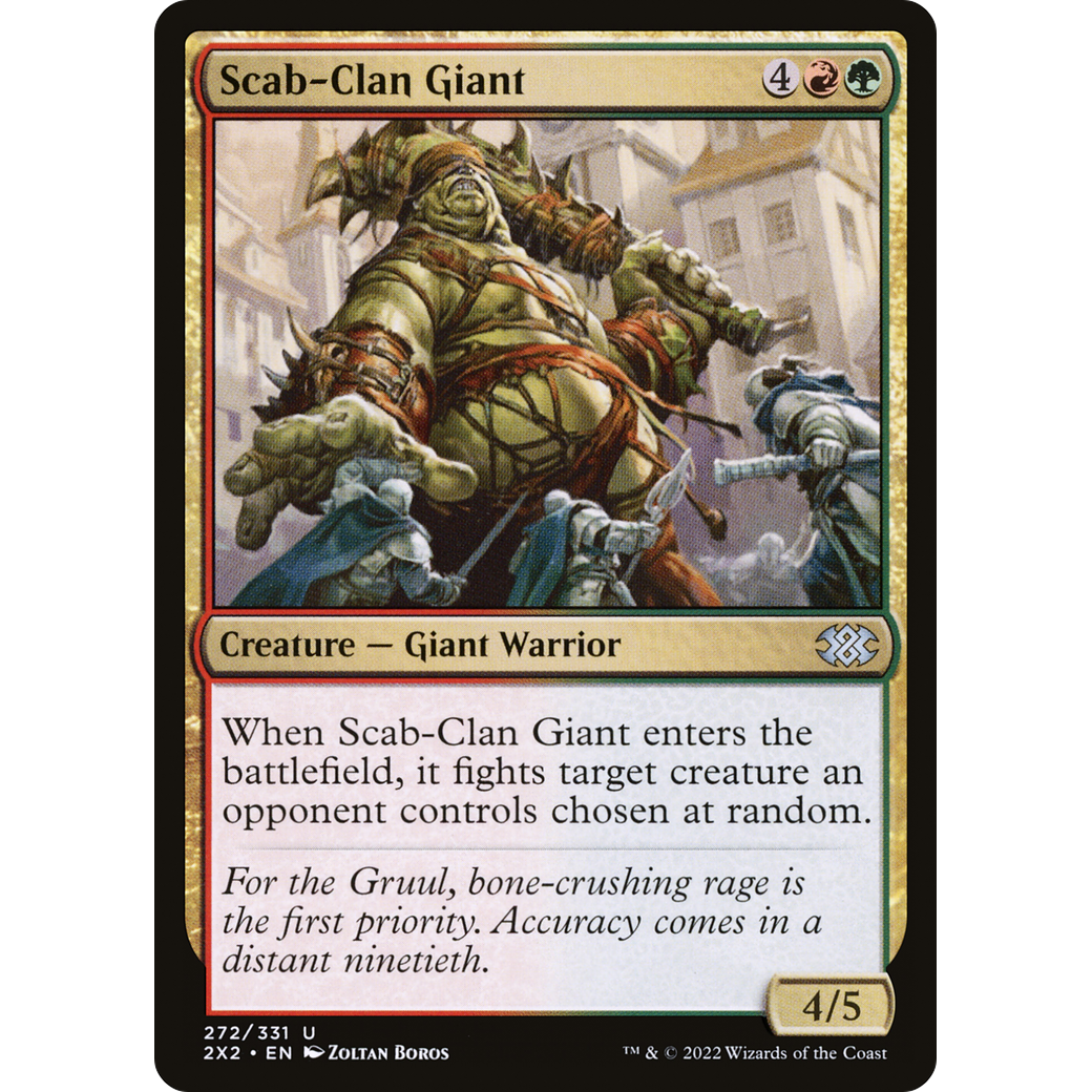 Scab-Clan Giant (2X2-272) - Double Masters 2022