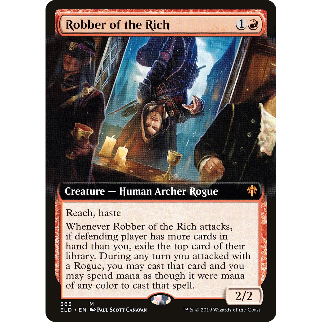 Robber of the Rich (Extended Art) (ELD-365) - Throne of Eldraine: (Extended Art)