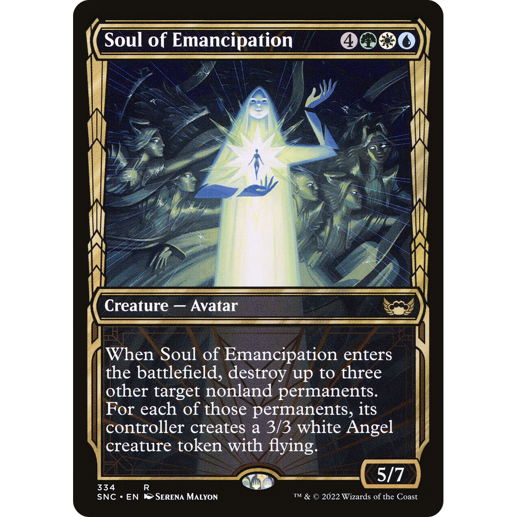 Soul of Emancipation (Showcase) (SNC-334) - Streets of New Capenna: (Showcase)