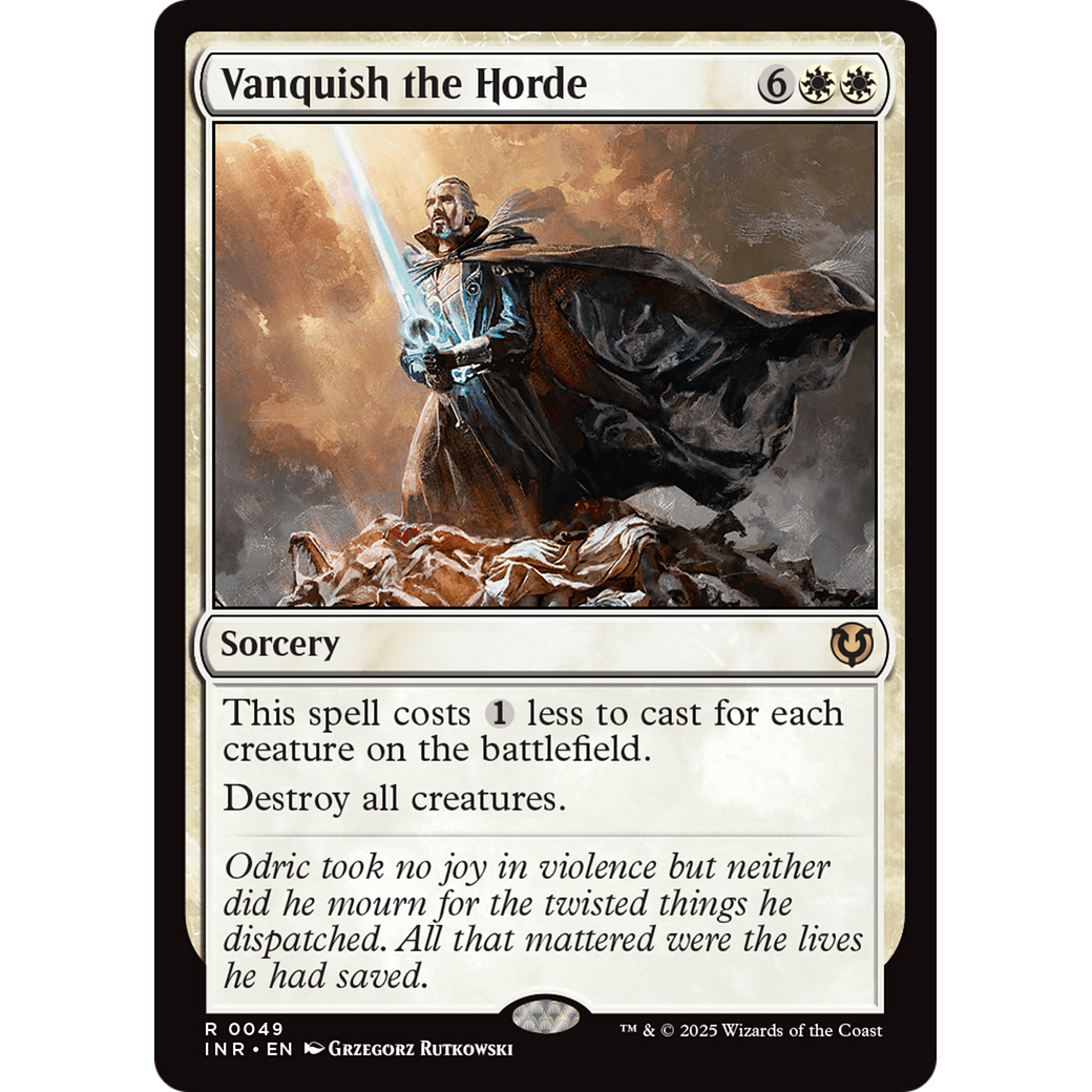 Vanquish the Horde (INR-049) - Innistrad Remastered Foil