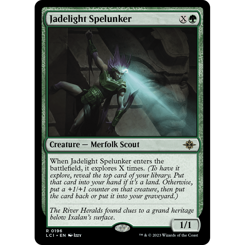 Jadelight Spelunker (LCI-196) - The Lost Caverns of Ixalan