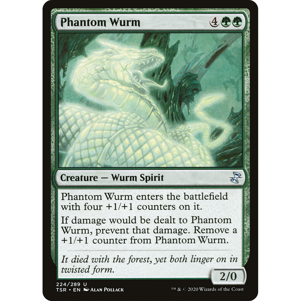 Phantom Wurm (TSR-224) - Time Spiral Remastered Foil