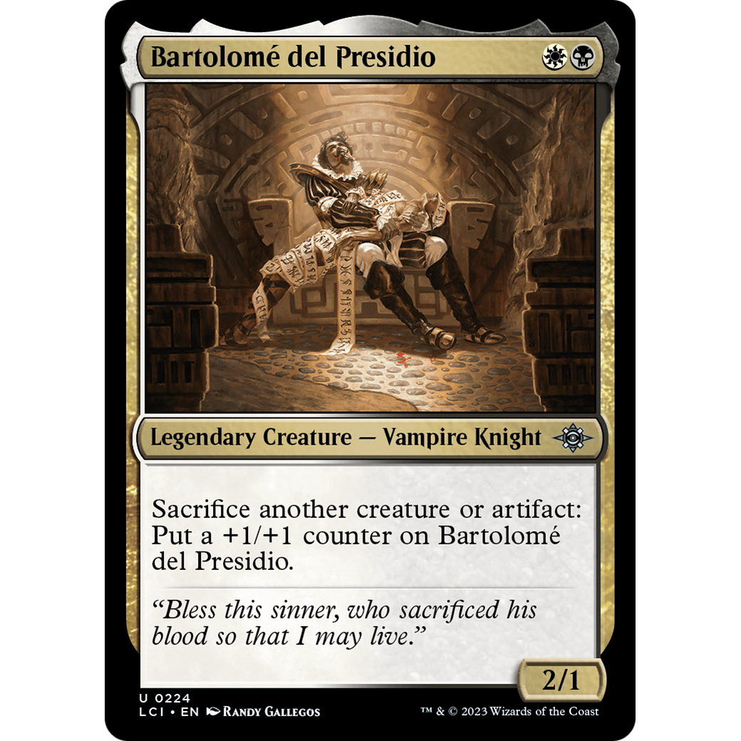 Bartolomé del Presidio (LCI-224) - The Lost Caverns of Ixalan Foil