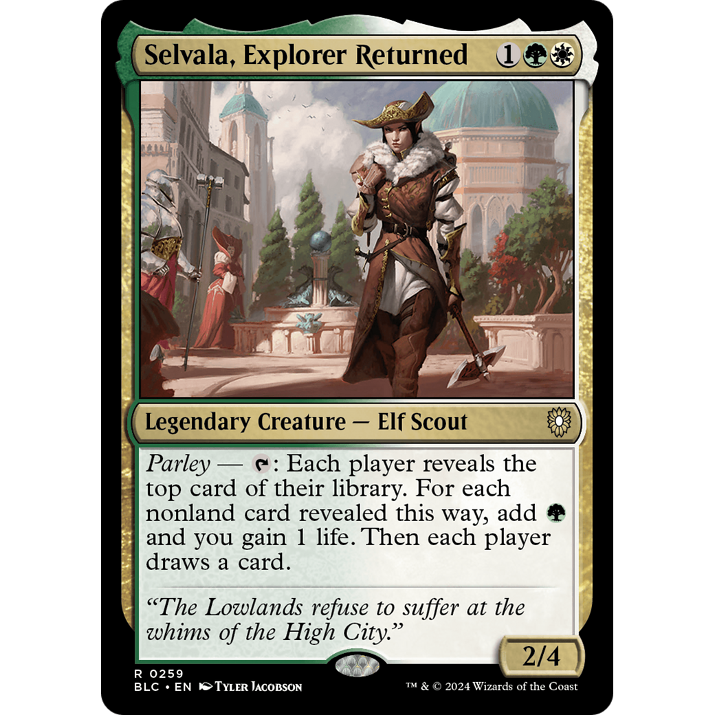 Selvala, Explorer Returned (BLC-259) - Bloomburrow Commander