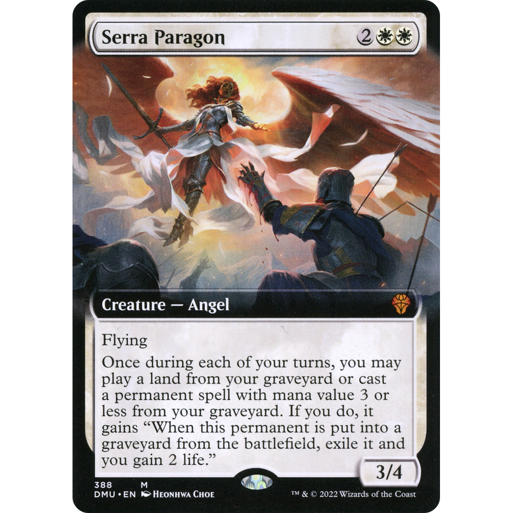 Serra Paragon (Extended Art) (DMU-388) - Dominaria United: (Extended Art) Foil