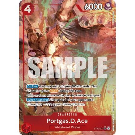 Portgas.D.Ace (Parallel) (ST30-007) - Starter Deck EX: Luffy & Ace Foil