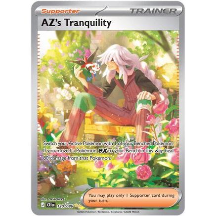 AZ's Tranquility - 120/086 120 - ME04 Chaos Rising Holofoil