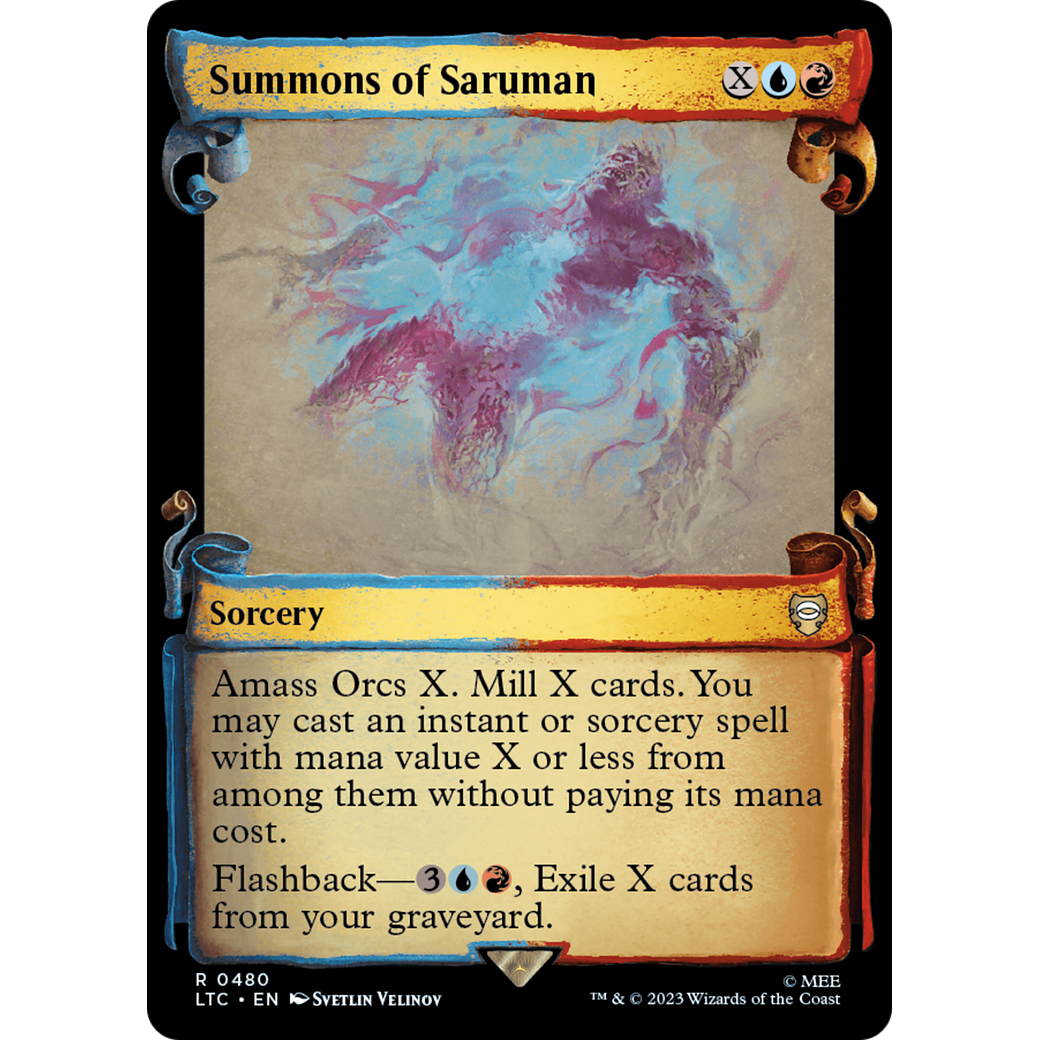 Summons of Saruman (LTC-480) - Tales of Middle-earth Commander: (Showcase)