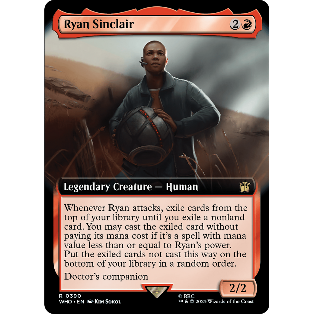 Ryan Sinclair (Extended Art) (WHO-390) - Doctor Who: (Extended Art)