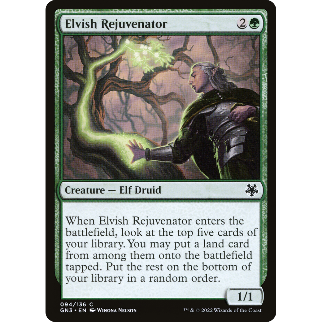 Elvish Rejuvenator (GN3-094) - Game Night: Free-for-All