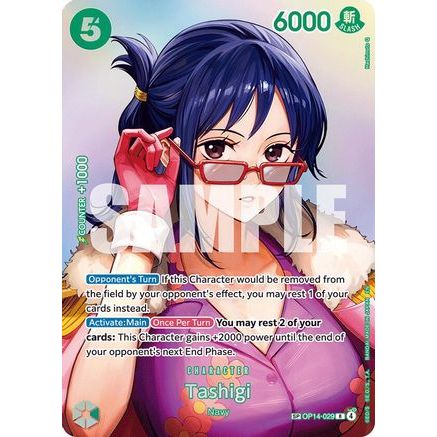 Tashigi (SP) (OP14-029) - The Time of Battle Foil