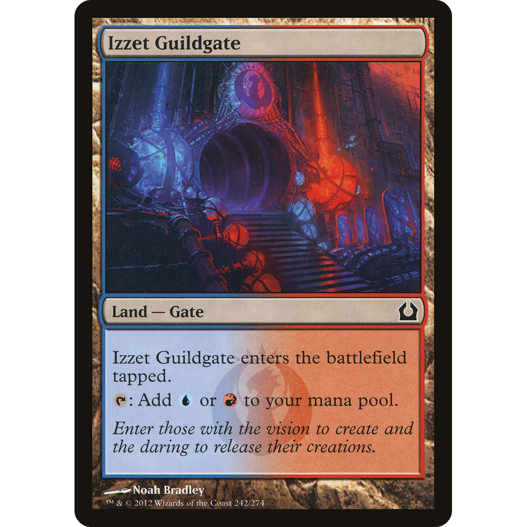 Izzet Guildgate (RTR-242) - Return to Ravnica Foil