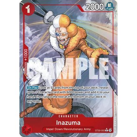 Inazuma (Full Art) (ST30-002) - Starter Deck EX: Luffy & Ace Foil