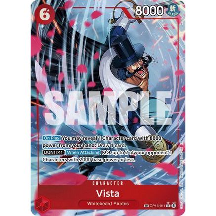 Vista (TR) (OP16-011) - The Time of Battle Foil