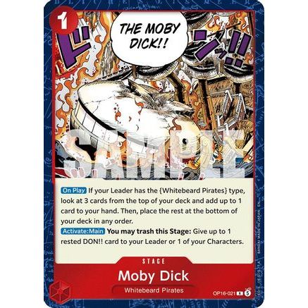 Moby Dick (OP16-021) - The Time of Battle Foil