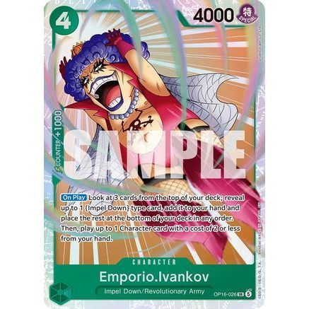 Emporio.Ivankov (026) (OP16-026) - The Time of Battle Foil