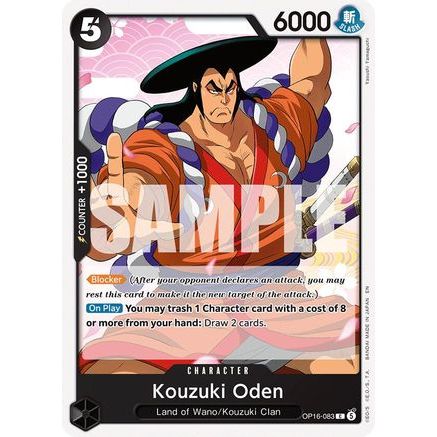 Kouzuki Oden (OP16-083) - The Time of Battle