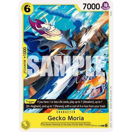 Gecko Moria (OP16-105) - The Time of Battle